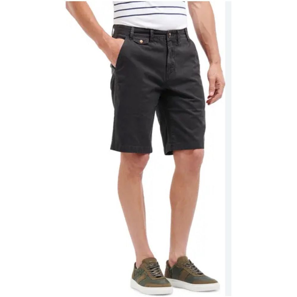 Barbour‎ Neuston Regular Fit Chino Shorts Black Size 38 England